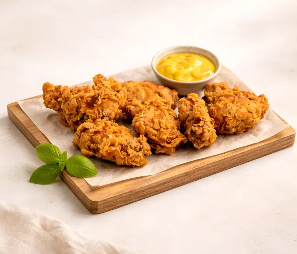 Crispy chicken wings