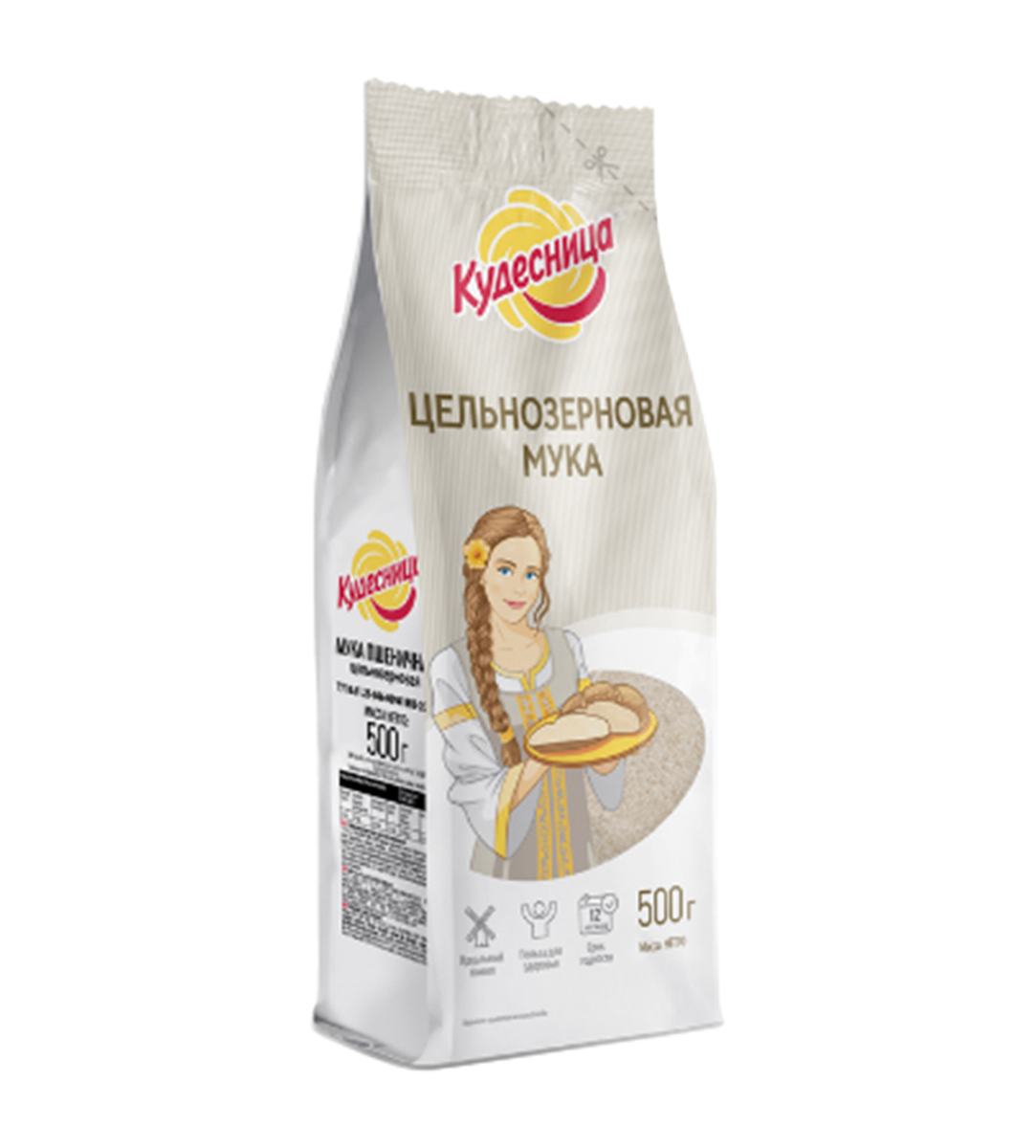 Ալյուր ցորենի "Кудесница" 500գ