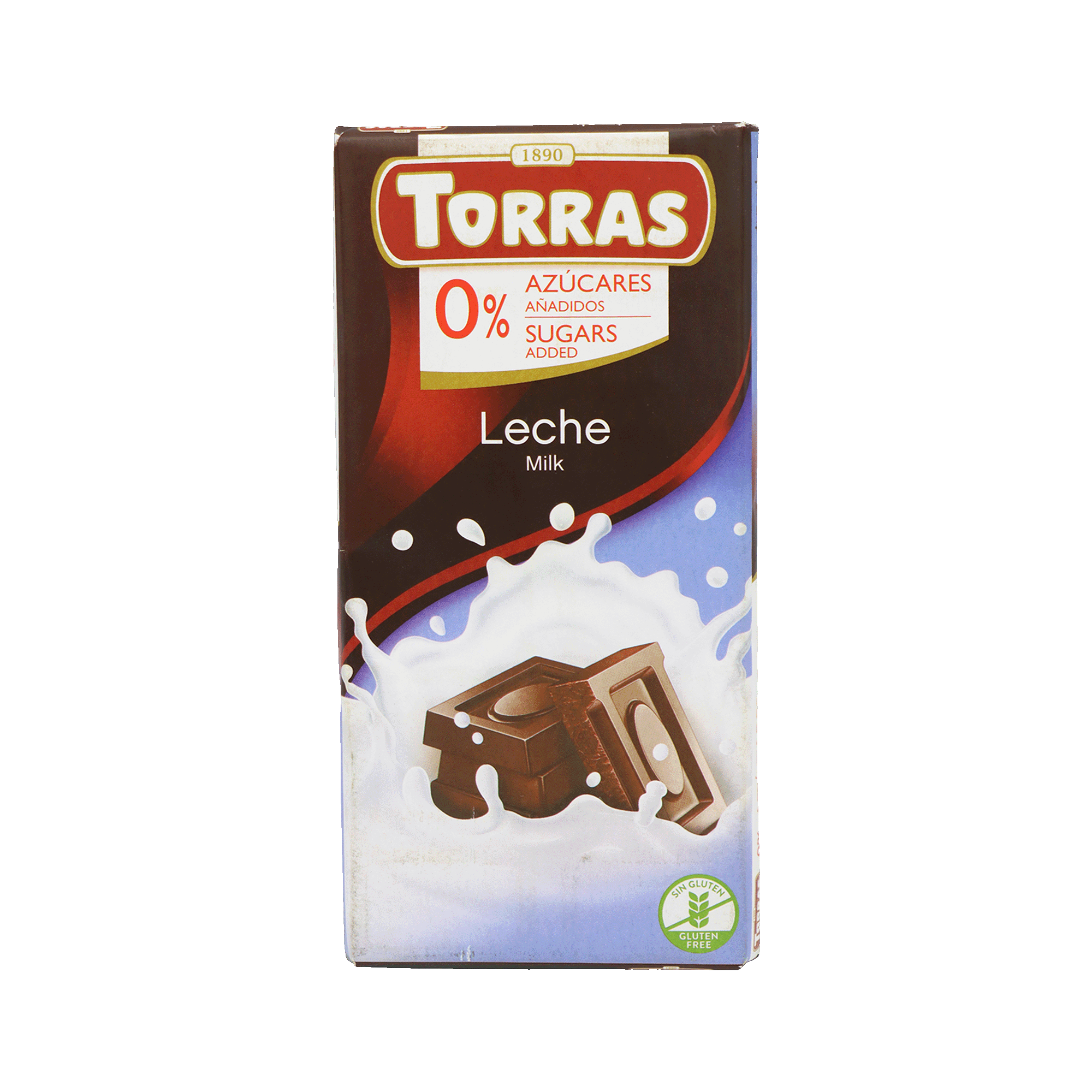 Плитка Torras мол.шоколад б/г/с 75г