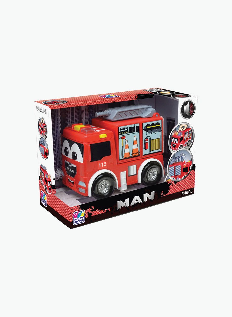 Happy People Пожарная машина MAN KIDS 13 см