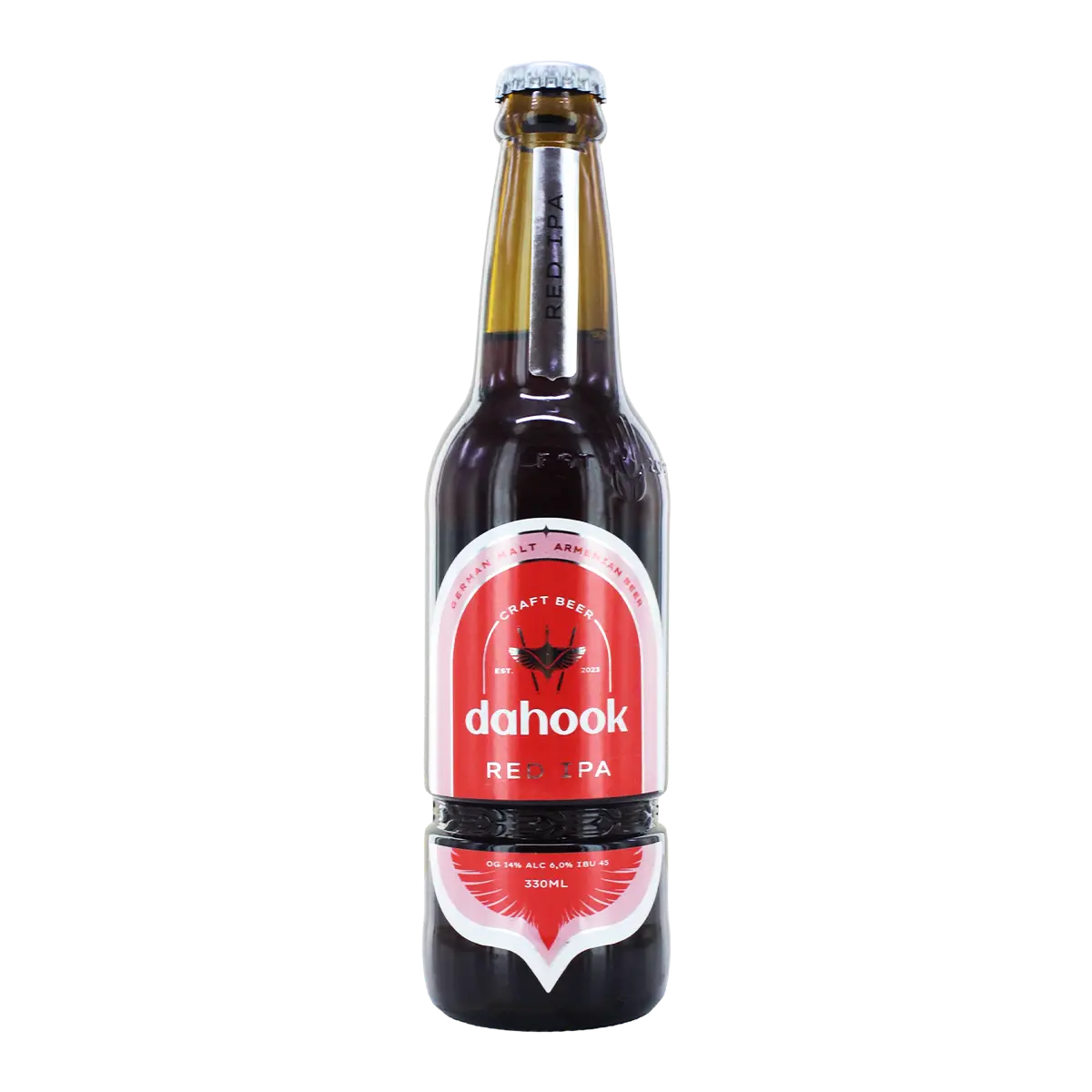 Beer "Dahook Red Ipa" 0.33l
