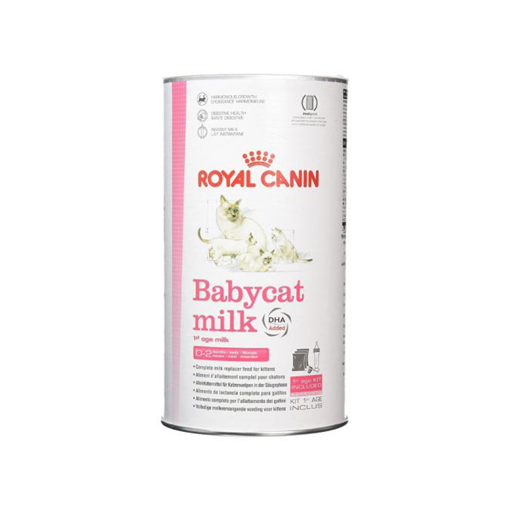 Royal Canin Babycat Milk (1-ին տարիքի կաթ) կաթի փոխարինիչ 0-ից 2 ամսական կատվի ձագերի համար, 300 գ