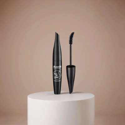 ALVERDE NATURKOSMETIK MASCARA ALL IN ONE, BLACK, 12 ML