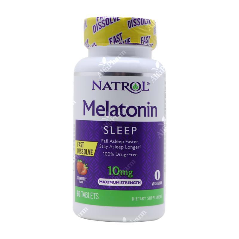Melatonin tablets sublingually 10mg x 60