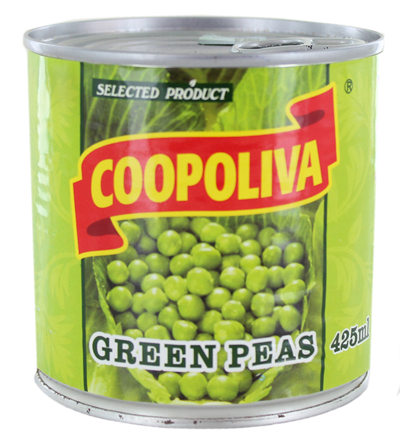 Green peas "Coopoliva" 425ml