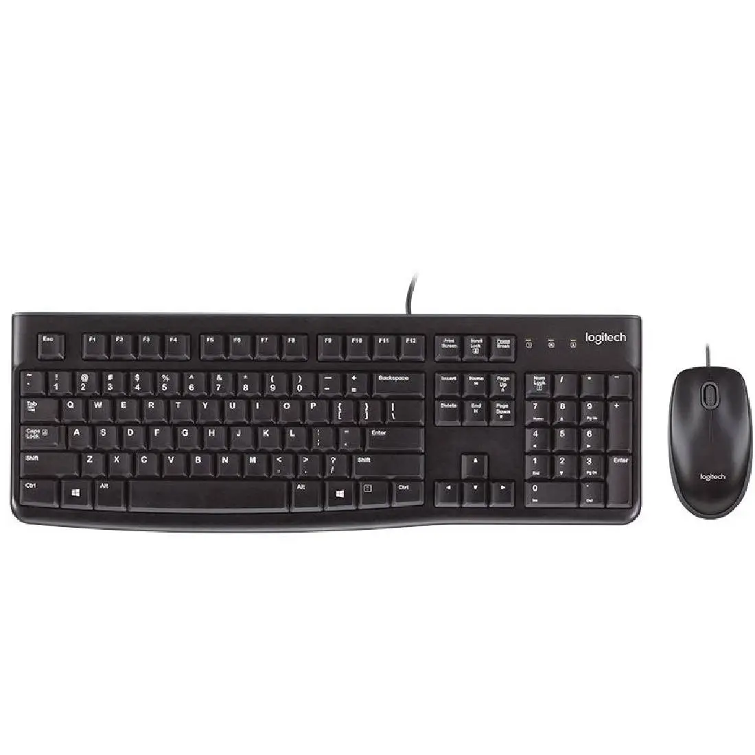 Ստեղնաշար և մկնիկ LOGITECH MK120 Corded Combo