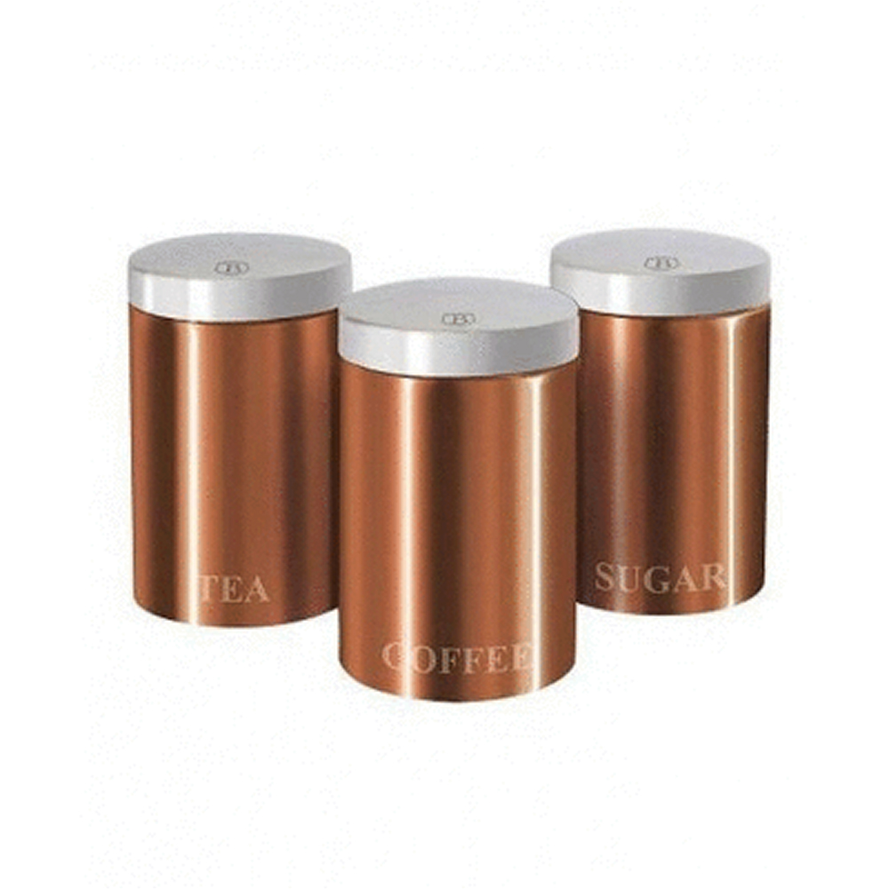 Rose Gold Line Հավաքածու Տարաների 3 կտոր