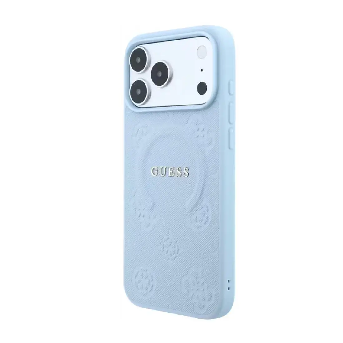 Պատյան iPhone 18 Pro Max Saffiano Hard Case with Peony Ring Stand & Pearl Strap