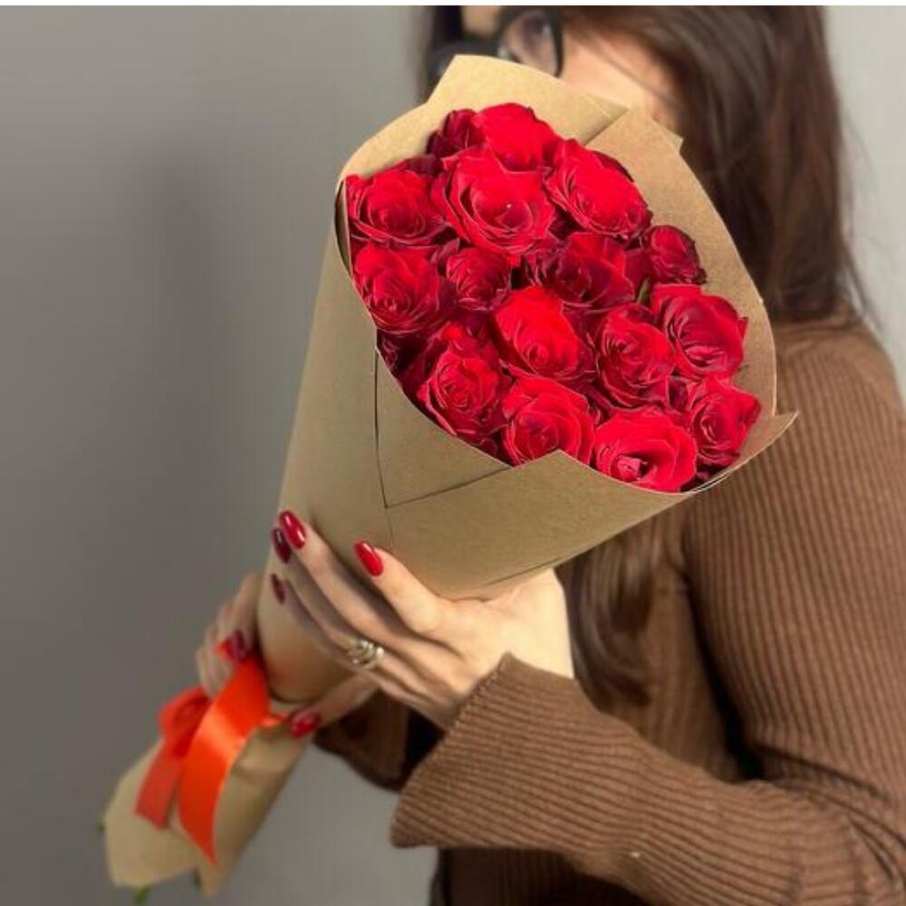 Red roses S (15 pcs)