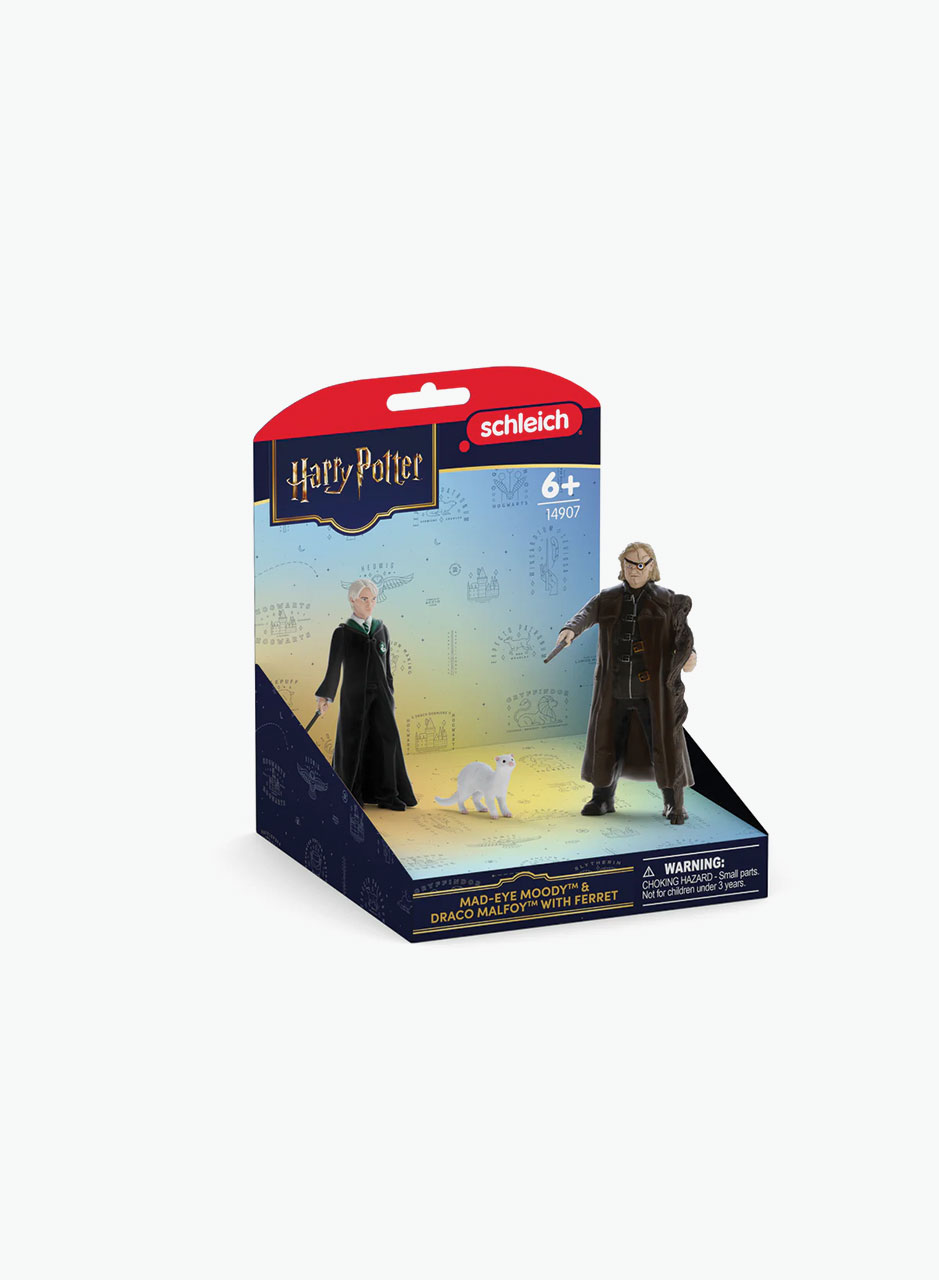 Schleich Set of figurines "Mad-Eye Moody™ & Draco Malfoy™ with Ferret"