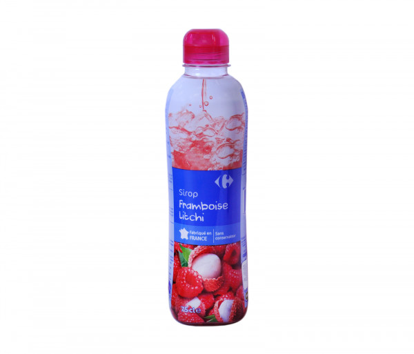 Carrefour Syrup Raspberry/Litchi 0.75l