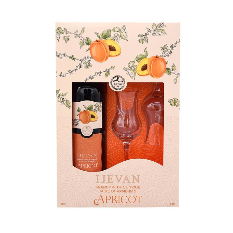 Алк.нап. Ijevan абрик.7л (кор.) 0.5л+2ст