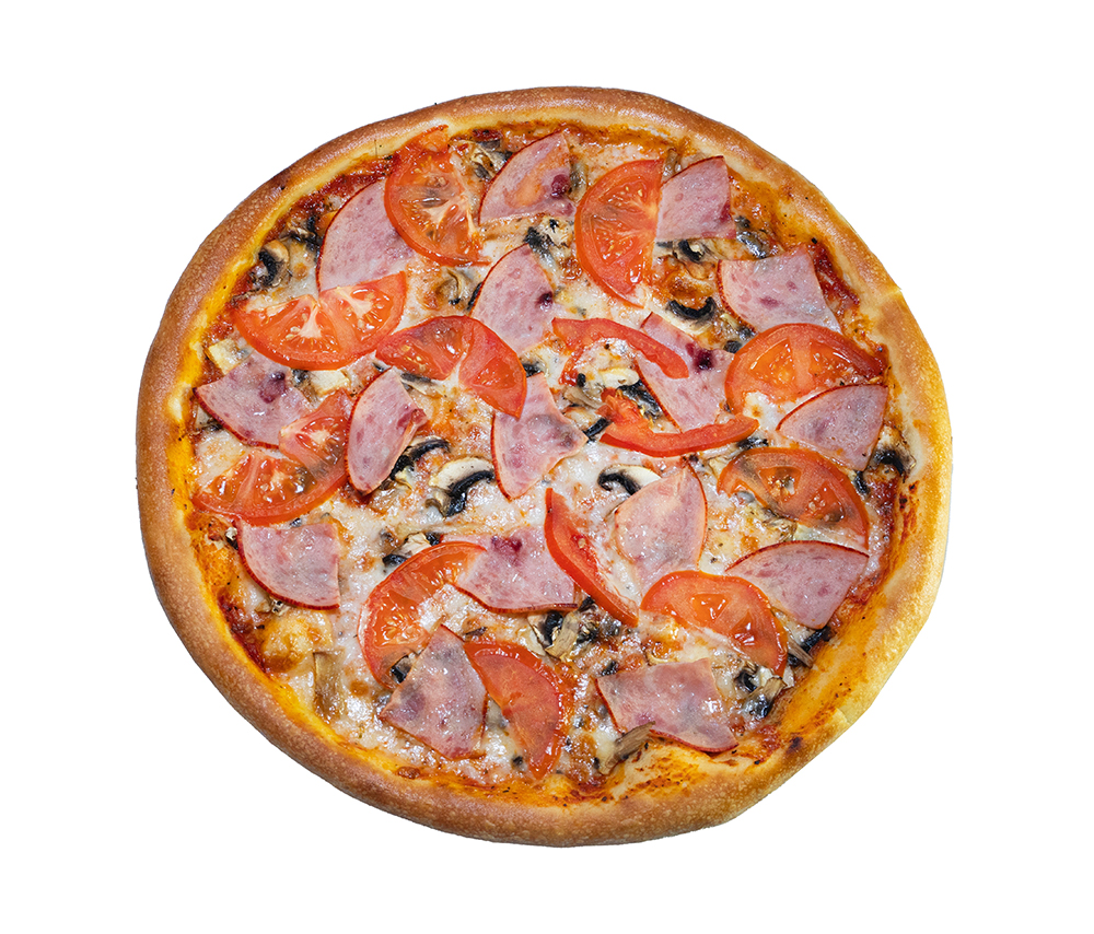 Ham and mushroom
