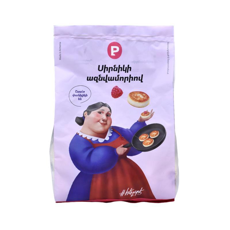 Cottage cheese pancakes "Panatsea" with raspberry 500g