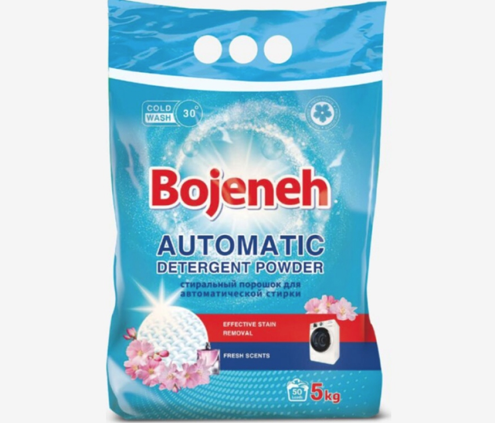 Լվացքի փոշի, ավտոմատ լվացքի համար "Bojeneh" 5 կգ․