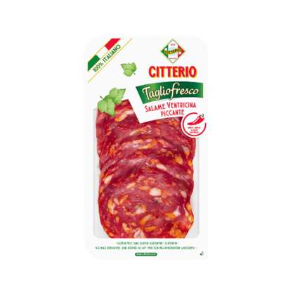 Սալյամի կտրատած Ventricina Piccante Tagliofersco Citterio, 70 g