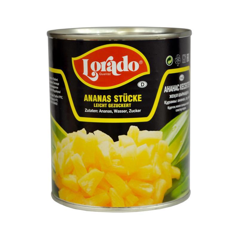 Ананас кусочки "Лорадо" 850мл