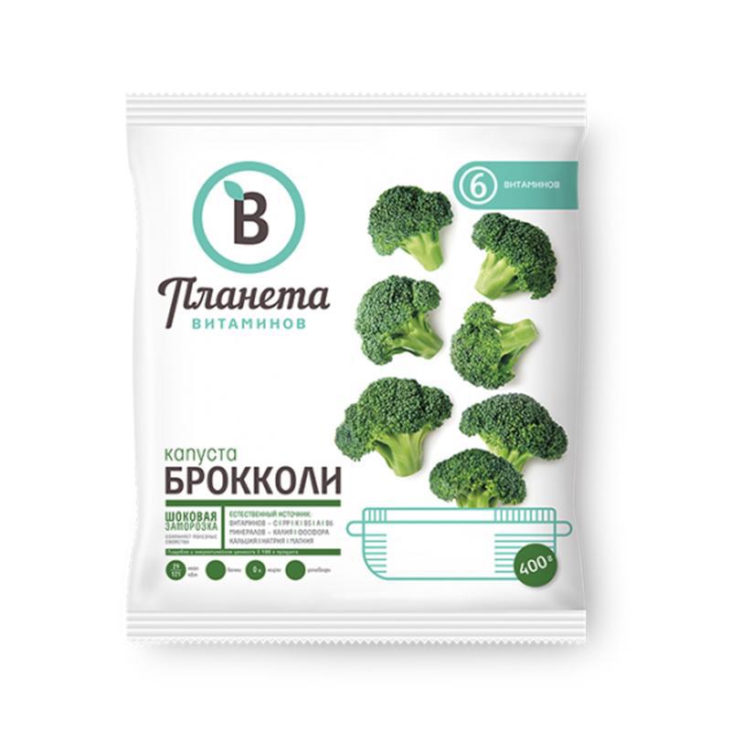 Брокколи зам. Планета вит. 400г