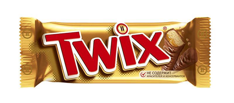 Chocolate stick "Twix" 55g 