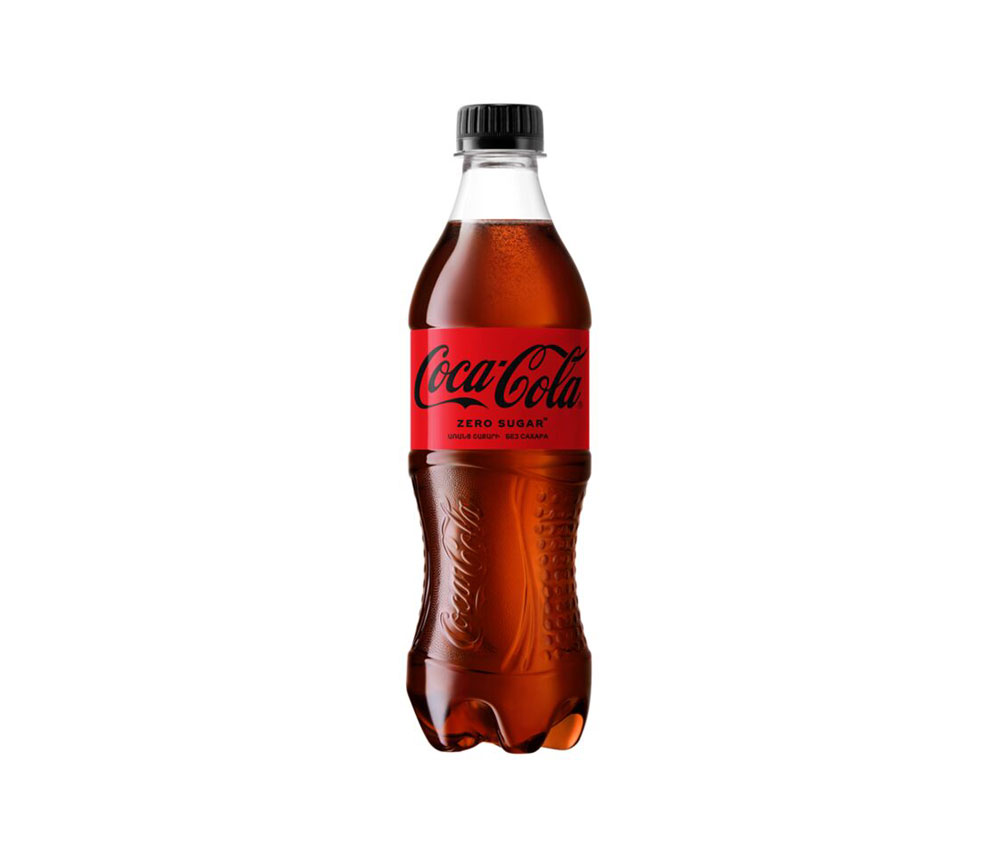Soft drink Coca-Cola Zero 0.5l