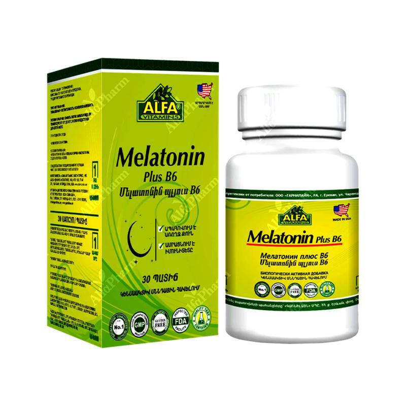 Melatonin B6 Alfa capsules 5mg/25mg x 30