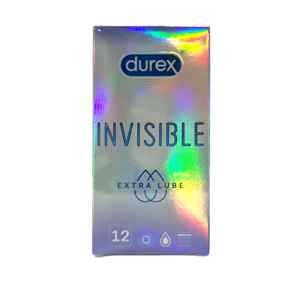 Պահպանակ Durex Invisible Extra Lube N12