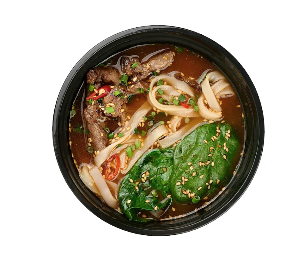 Говяжий суп с лапшой