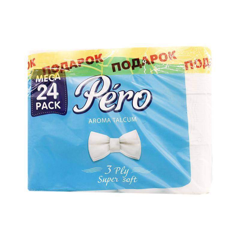 Т/Б "Pero" white 3x сл. 24шт
