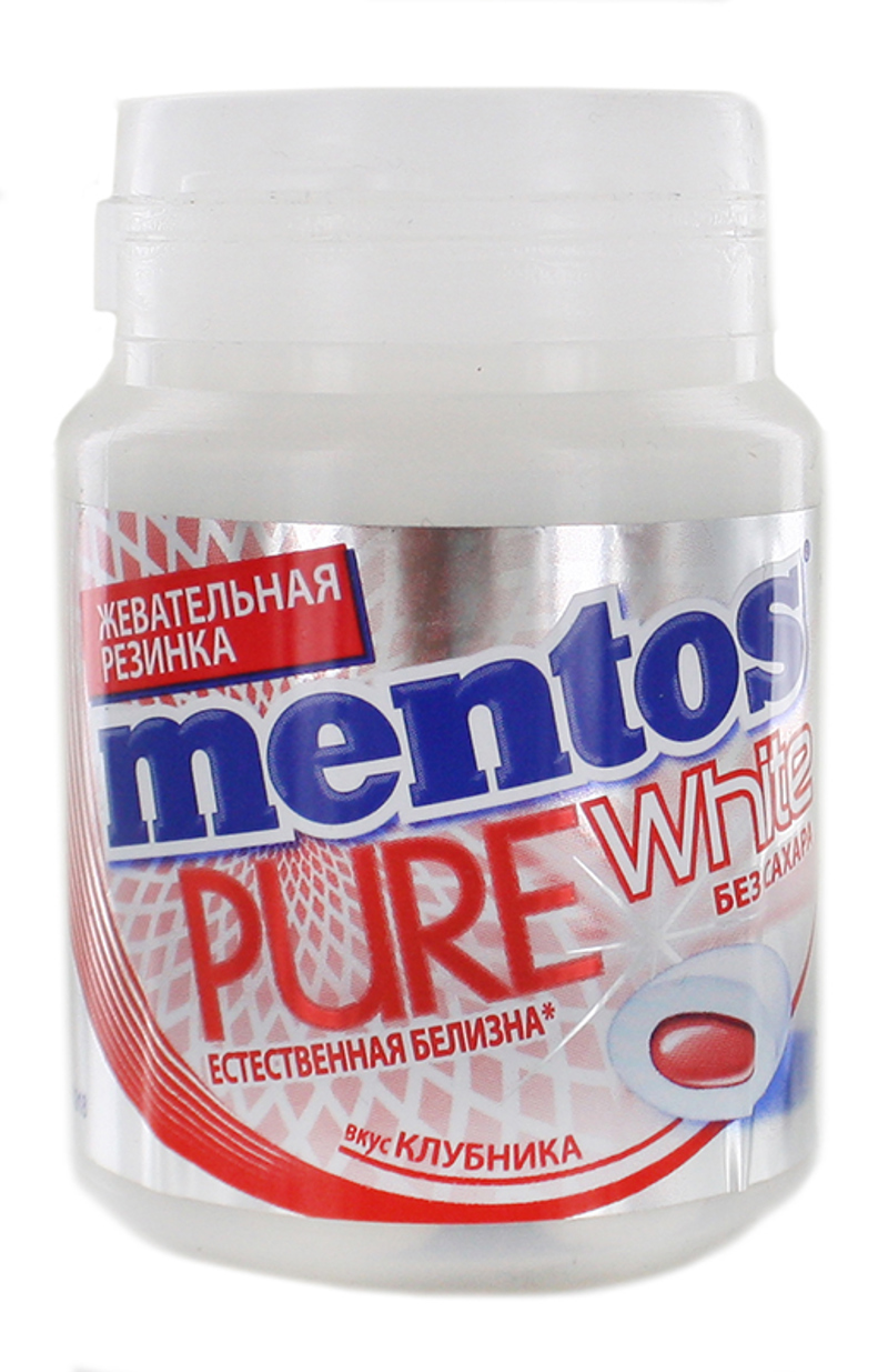 Մաստակ «Mentos Pure White» 54գ Ելակ