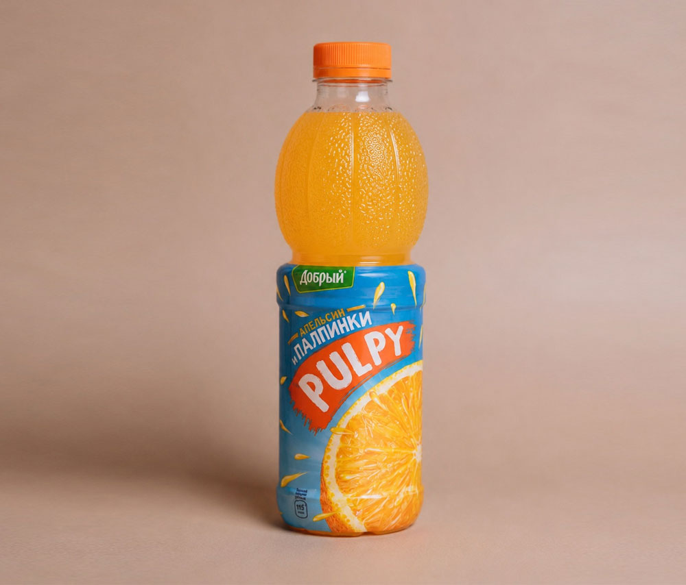 Natural juice Dobry Pulpy 0․45l