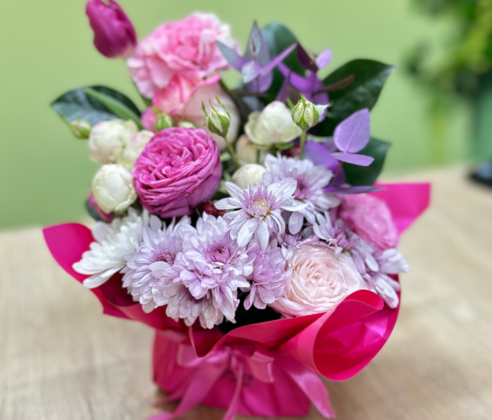 Цветочная композиция «Blush Bloom»