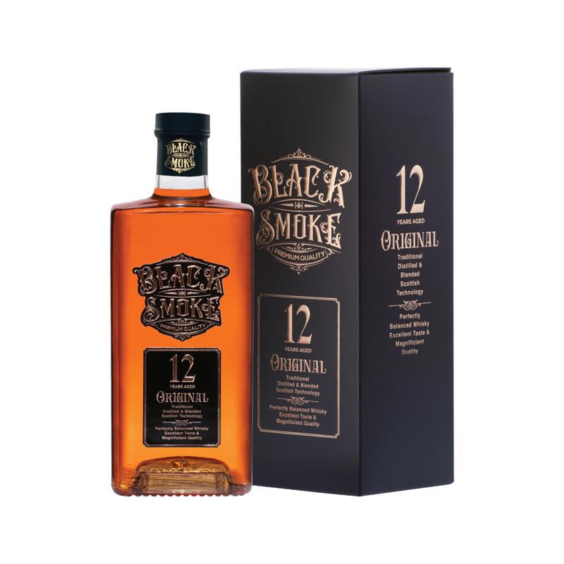 Виски Black Smoke Original 12л (кор) 1л