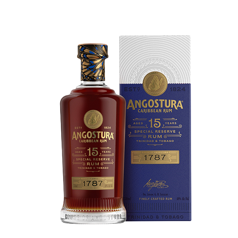 Ռոմ Angostura Special Reserve 1787 15 Y.O. 0.7լ +GB 
