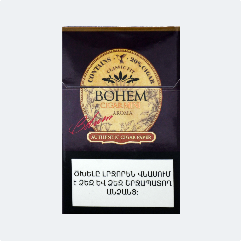 Cigarettes Bohem Mini Aroma