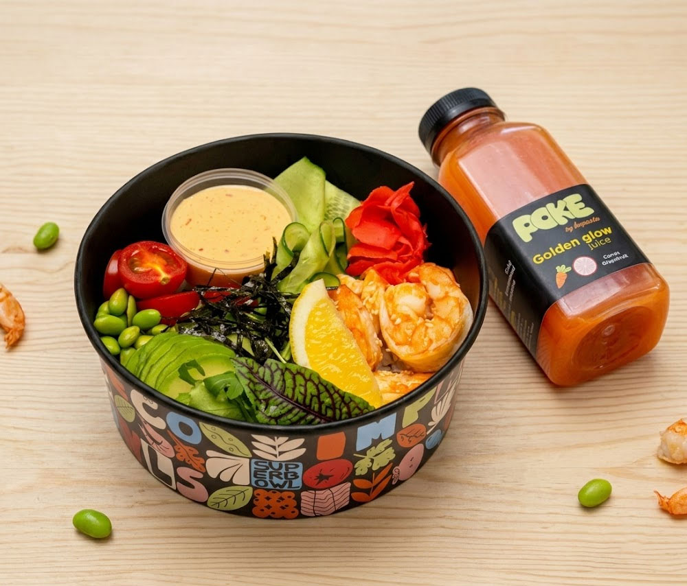 Shrimp bowl 500g  + Golden glow