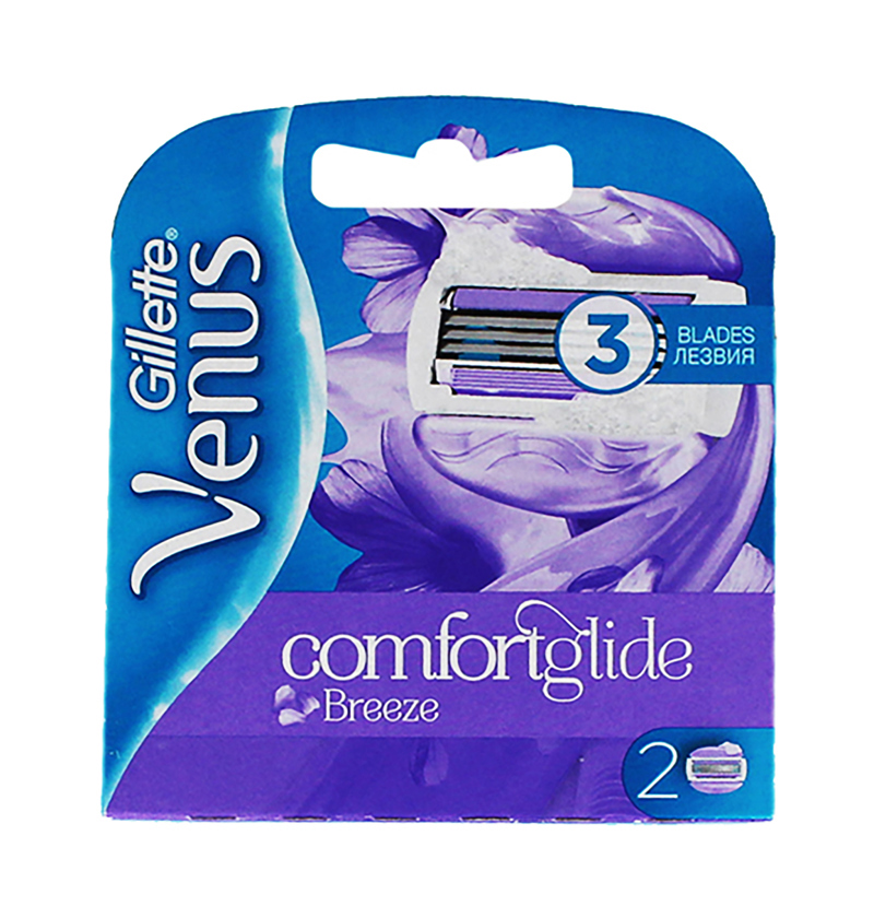 Кассеты для бритвенного станка "Gillette Venus Breeze"  2шт.