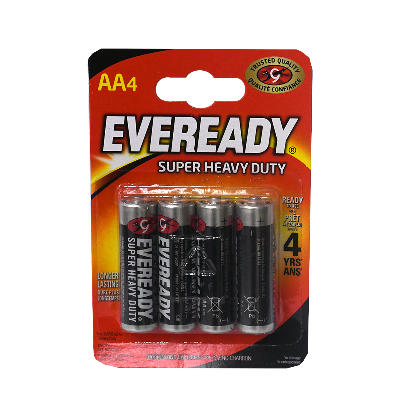 Batteries "Eveready" Super AA 1.5V 4pcs