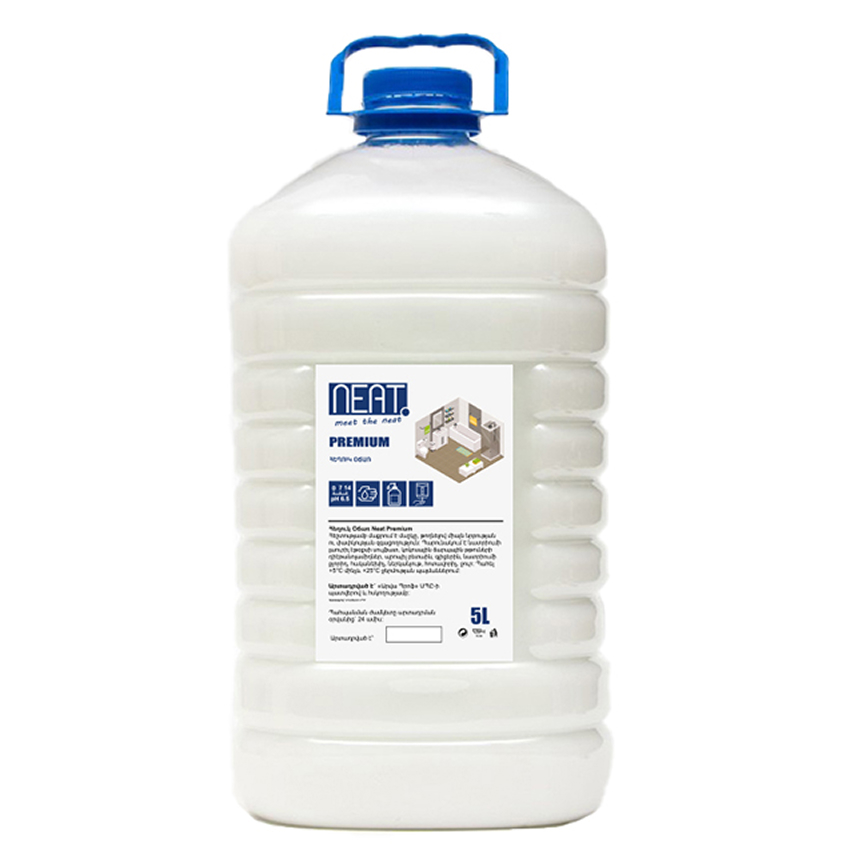 Հեղուկ օճառ 5լ Neat Premium