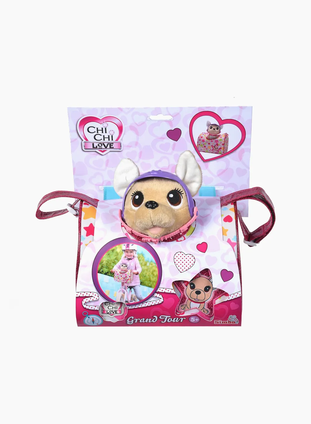 Simba Toy "Chihuahua dog" with a bag