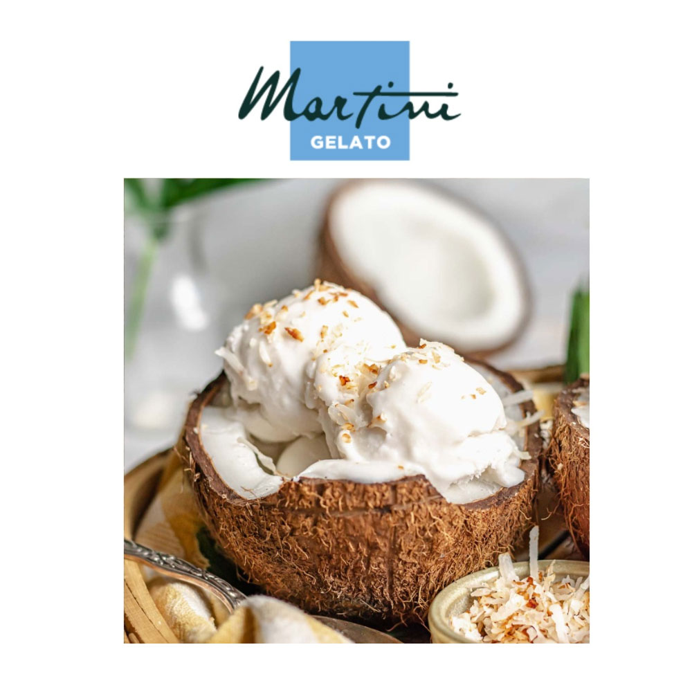 Ջելատոյի մածուկ մրգային Coconut Paste S.P. 1 կգ Martini Gelato