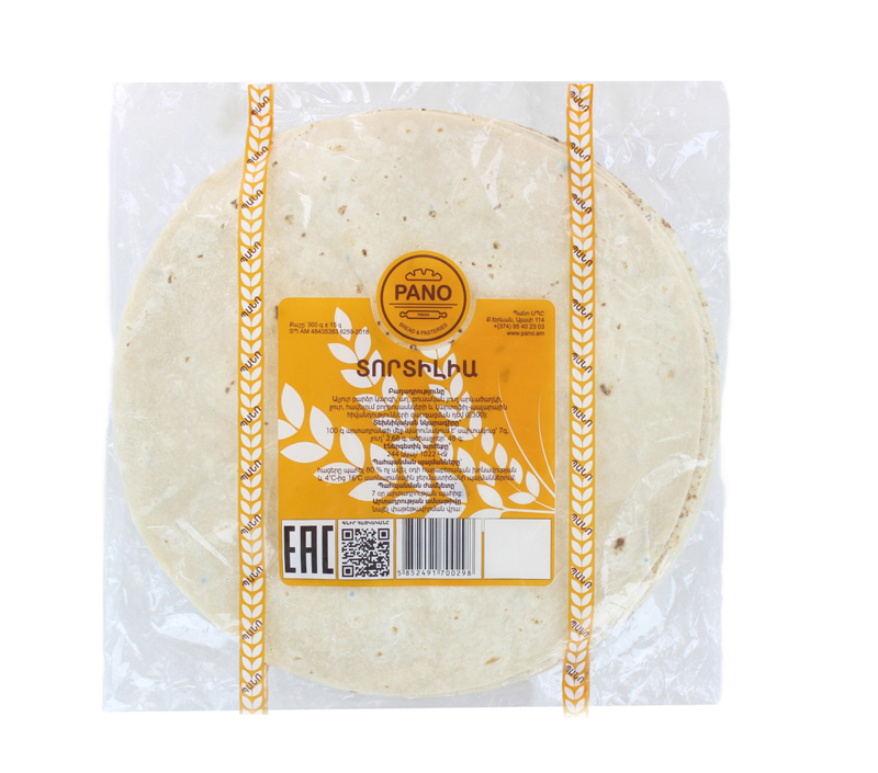 Flatbread-tortilla "Pano" 300g

