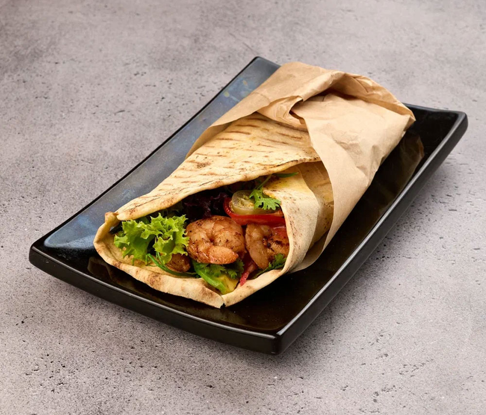 Շաուրմա մանրածովախեցգետնով