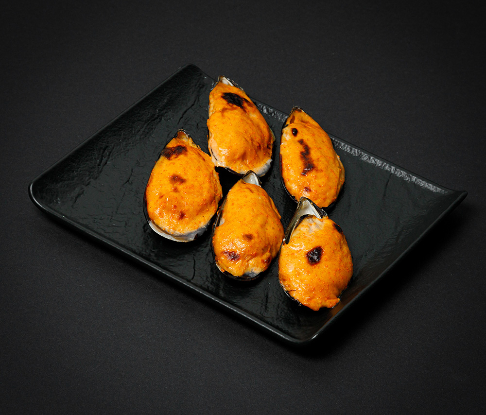 Мидии в духовке