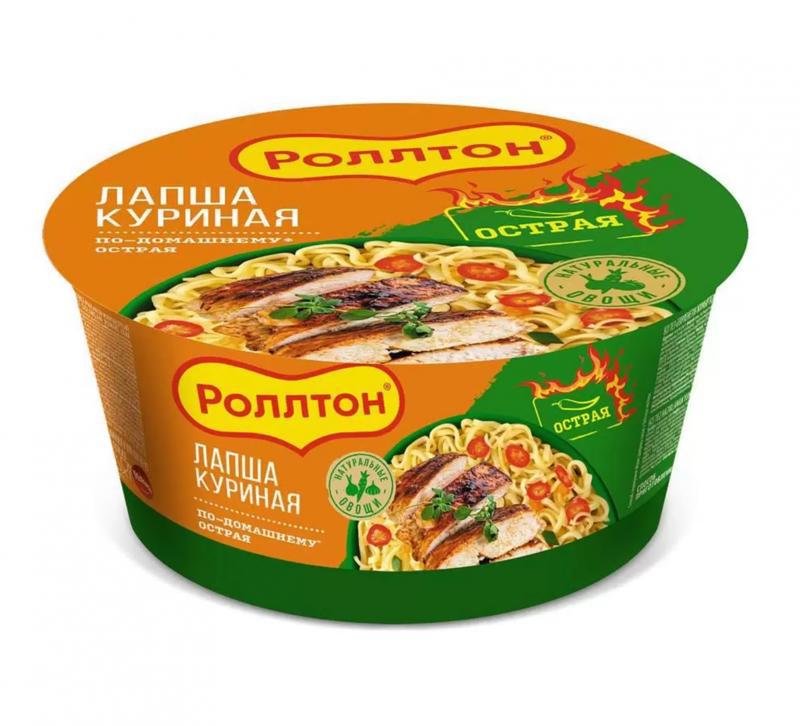 Noodles Rolton spicy chicken 90g 