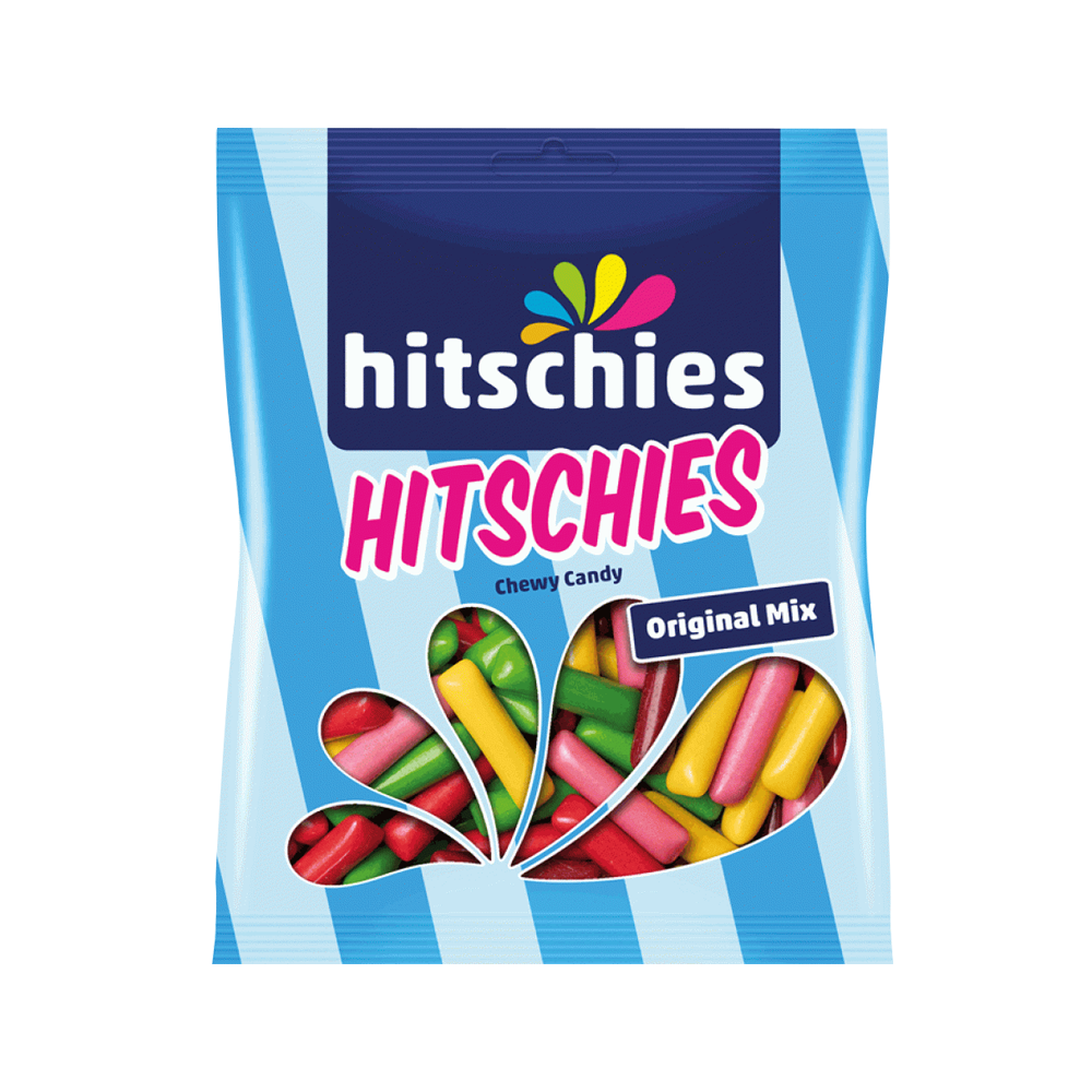 Ծամվող կոնֆետ «Հիթշիես» օրիգինալ խառնուրդ 125գր