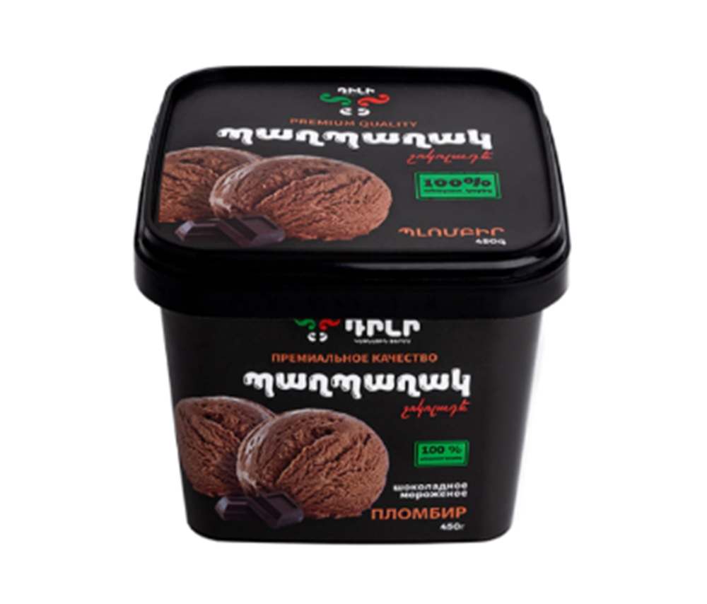 Chocolate Plombière Ice Cream Dili 450g