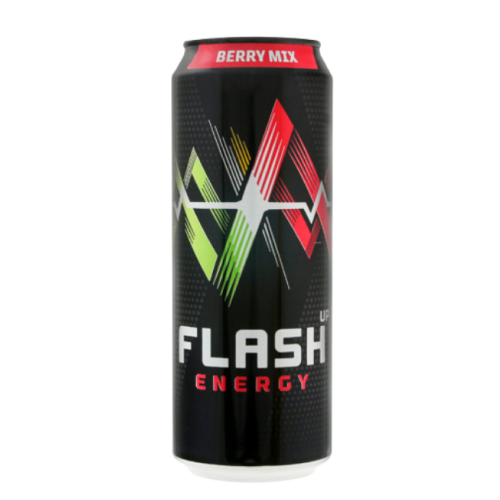 Flash Off Energy Drink Berry Mix 0.45l
