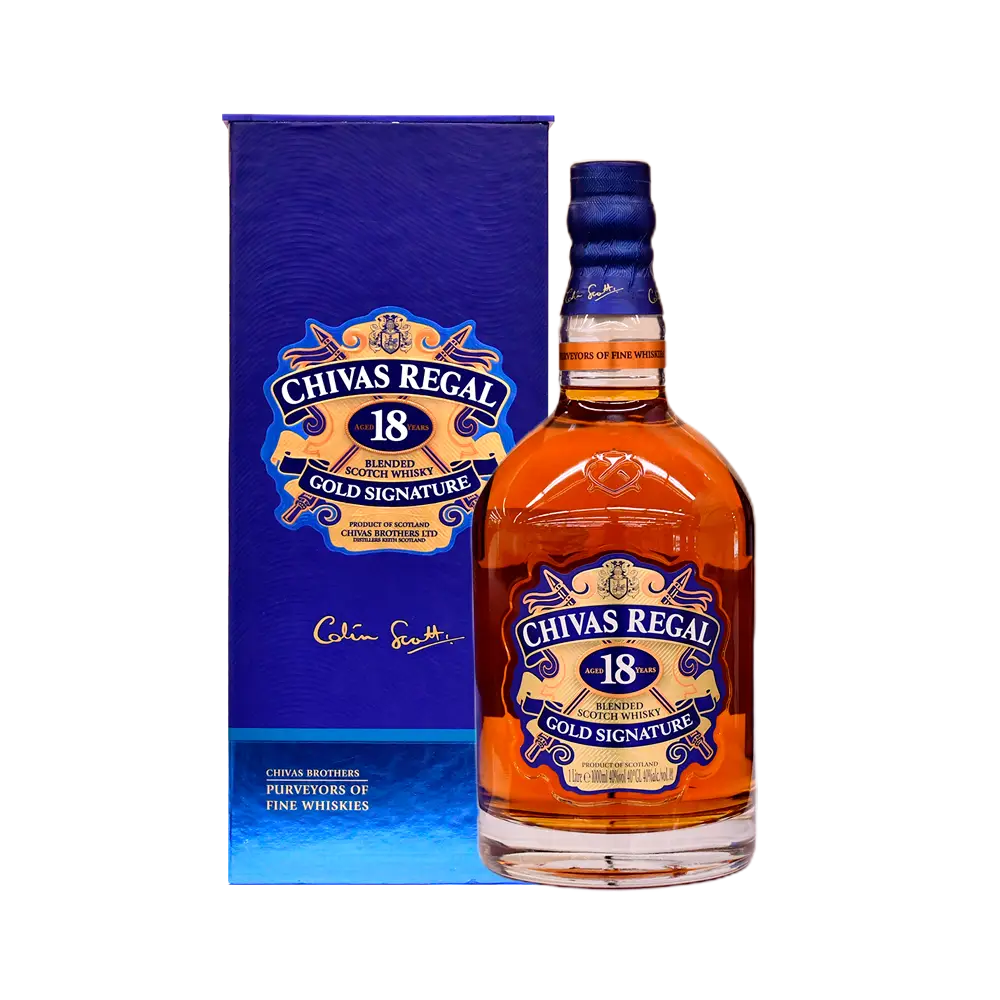 Виски Chivas Regal 18л (кор.) 1л
